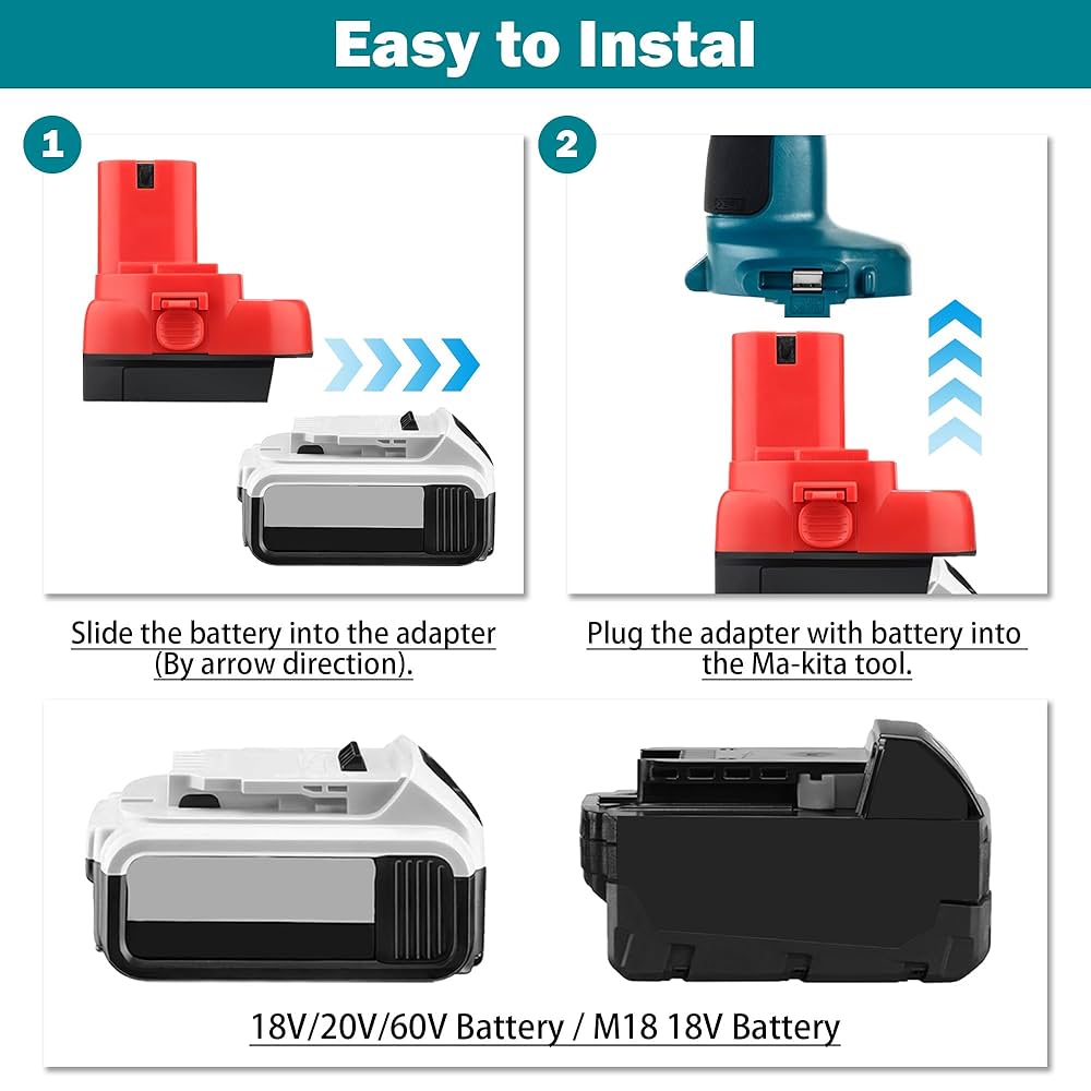 Amazon.com: Adapter Use for Makita Ni-CD Ni-Mh Tools,for for